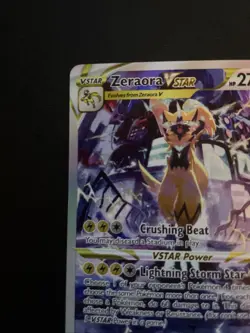 Zeraora VSTAR GG43/GG70 Crown Zenith: Galarian Gallery Holo 2023 Pokemon - Image 2