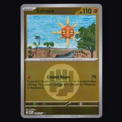 Solrock 106/217 ME: Ascended Heroes ENERGY Reverse Holo Pokemon TCG NM - Image 1