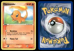 CHARMANDER 48/100 C MP CRYSTAL GUARDIANS POKEMON - Image 1