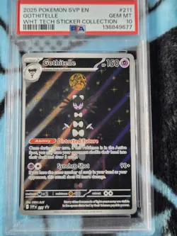 Pokemon Gothitelle Promo Holo 211 Sv: Scarlet & Violet English 150HP 90+ Attack - Image 1