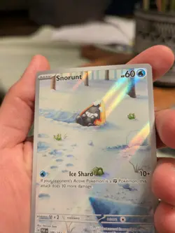 Pokemon TCG Snorunt Paradox Rift 188/182 Holo Illustration Rare NM - Image 2