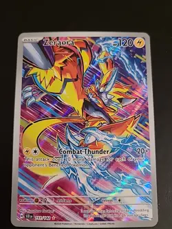 Zeraora 151/142 Illustration Rare Full Art - Pokemon Stellar Crown SV07 - NM/M - Image 1