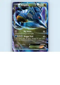 Pokemon tcg XY - Fates Collide Kingdra EX Lightly played - Image 1