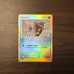 The Pokemon Company Snorunt 44/97 EX Dragon Reverse Holo Uncommon 2003 50HP - Image 1