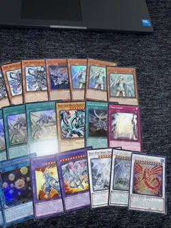 YuGiOh BLUE-EYES Deck Core Wishes, Sage, Maiden, Spirit 17 Cards - Image 3