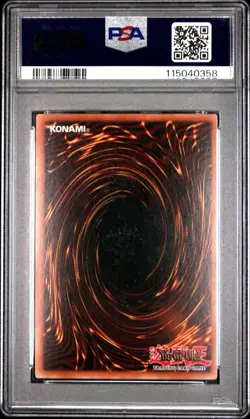 2002 Yu-Gi-Oh! Spear Dragon Legacy of Darkness LOD 1st Edition Super Rare PSA 9 - Image 2