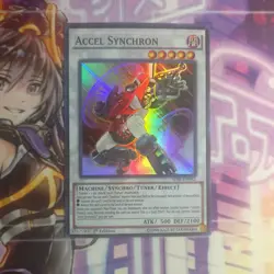 1X ACCEL SYNCHRON SDSE-EN042 1ST SUPER NEAR MINT YUGIOH - Image 1