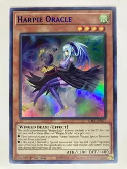 Yugioh: Harpie Oracle - LDS2-EN077 - Blue Ultra Rare - Image 1
