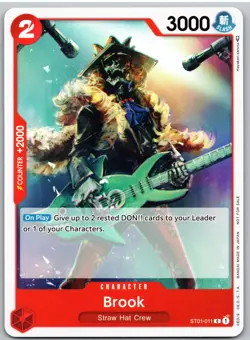 Brook Tournament Pack Vol. 4 ST01-011 One Piece NM - Image 1