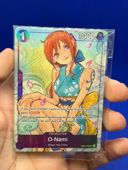 SEALED One Piece Illustration Box Vol 1 O-Nami OP05-062 Promo - Image 2