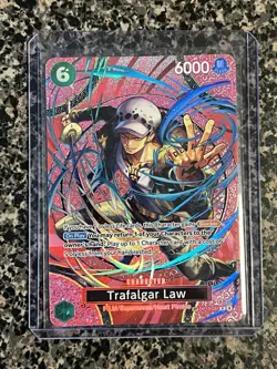 Trafalgar Law (SP) OP13-031 Adventure on Kami's Island Foil OP15-EB04 - Image 1