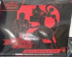 Pokemon TCG Scarlet & Violet Destined Rivals Elite Trainer Box Mewtwo Giovanni - Image 1