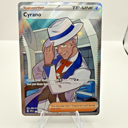 Pokemon TCG Cyrano 230/191 Surging Sparks Ultra Rare Trainer Near Mint Condition - Image 1