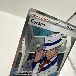 Pokemon TCG Cyrano 230/191 Surging Sparks Ultra Rare Trainer Near Mint Condition - Image 2