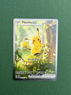 Pokemon Pikachu ex Secret Rare Holo Crown Zenith 276/217 Card English 2022 - Image 1