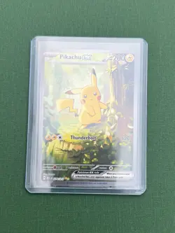 Pokemon Pikachu ex Secret Rare Holo Crown Zenith 276/217 Card English 2022 - Image 3