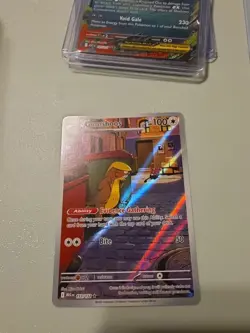 Pokemon TCG Gumshoos 153/132 Meg en Mega Evolution Illustration Rare Card - Image 1