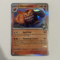N's Darmanitan - 181 (Prerelease) [Staff] - SV: Scarlet & Violet Promo Cards (SV - Image 1