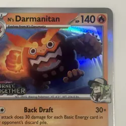 N's Darmanitan - 181 (Prerelease) [Staff] - SV: Scarlet & Violet Promo Cards (SV - Image 5