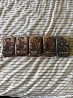 One Piece Card Game Mini Tin Vol.2 Factory Sealed -Lot Of 5 - - Image 1