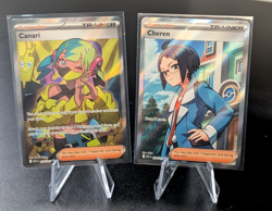 Canari 257/217 & Cheren 258/217 Ascended Heroes Pokemon Cards - Pack fresh ✨ - Image 1