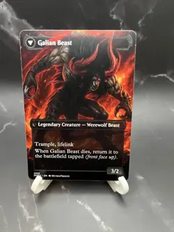 Vincent Valentine Galian Beast High Quality Altered Art Custom Playtest Card - Image 4