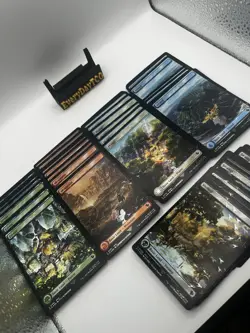Basic land - Chocobo Track Foil set (Get 1 of Each- 5 total cards) - Image 3