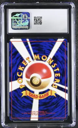 CGC 9 MINT Rocket's Sneak Attack Team Rocket Japanese Holo Pokemon Card - Image 2