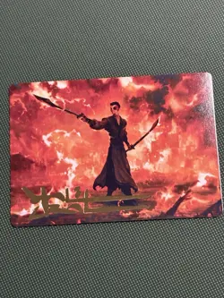 Zuko, Conflicted Art Card (Gold-Stamped Signature) [Avatar: The Last Airbender - Image 1