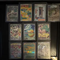 Pokemon Full IR 10 Card Lot - AH Psyduck, Iono’s Belibolt, Meowth, Dreepy- NM - Image 2