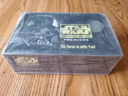 STAR WARS Premiere CCG Factory Sealed Booster Box 36 Packs 15 Cards Per Pack - Image 1