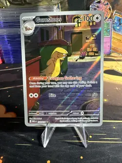 Pokemon TCG Gumshoos Card 153/132 Mega Evolution, Near Mint Condition - Image 1