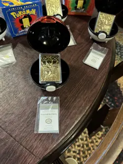 23K Gold Played Trading Cards/Balls - Image 3