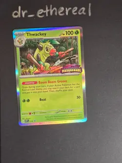 Thwackey - 115 (Prerelease) [Staff] - SV: Scarlet & Violet Promo Cards (SVP) - Image 1