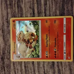 Arcanine 22/149 Reverse Holo SM Base Set Pokemon Card TCG - Image 1