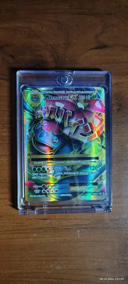 M Venusaur EX Full Art Holo Card Evolutions Mega Series 100/108 - Image 1