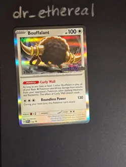 Bouffalant - 136 (Prerelease) [Staff] - SV: Scarlet & Violet Promo Cards (SVP) - Image 1