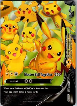 SWSH: Sword & Shield Promo Cards #SWSH142 Pikachu V-Union - Image 1