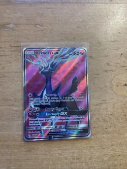 Xerneas GX Full Art Holo Card 126/131 Sm-Forbidden Light MP - Image 1