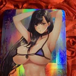 Tifa Lockhart Final Fantasy VII GODDESS Story ACG Waifu HOLO Sexy Anime Card - Image 2