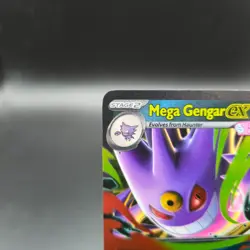 Mega Gengar EX 056/094 Pokemon Card - Me02: Phantasmal Flames - NM - Image 3