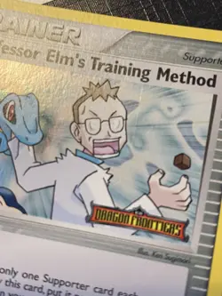 Pokemon Card TCG Professor Elm's Training Method Reverse Holo 79/101 Stamped NM - Image 2
