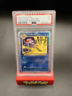Tentacruel 66/110 Legendary Collection Reverse Holo 2002 Pokemon PSA 7 - Image 1