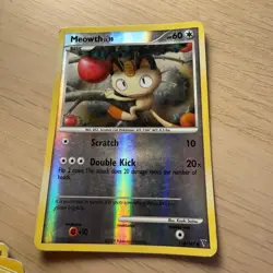 Pokemon TCG Meowth Supreme Victors 114/147 Reverse Holo Common 2009 Nintendo - Image 1