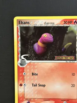 Ekans (Delta Species) 47/101 Dragon Frontiers Stamp Reverse Holo Pokemon Card LP - Image 5