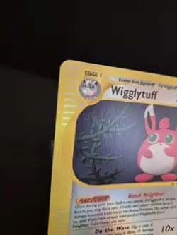 Pokemon TGC Wigglytuff 34/144 Skyridge Reverse Holo Rare Vintage Card - Image 3