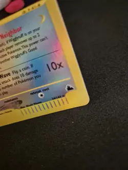 Pokemon TGC Wigglytuff 34/144 Skyridge Reverse Holo Rare Vintage Card - Image 5