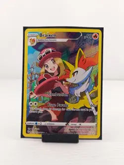 Pokemon TCG Braixen TG01/TG30 SWSH: Silver Tempest Ultra Rare Mint/NM - Image 1