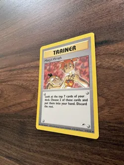 Pokemon WOTC Misty's Wrath 114/132 Gym Heroes Regular NM - Image 4