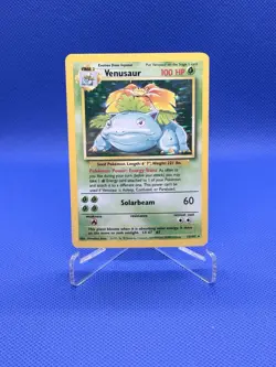 Pokemon TCG Venusaur Base Set 15/102 Holo 1999-2000 Wizards Base Set... - Image 1